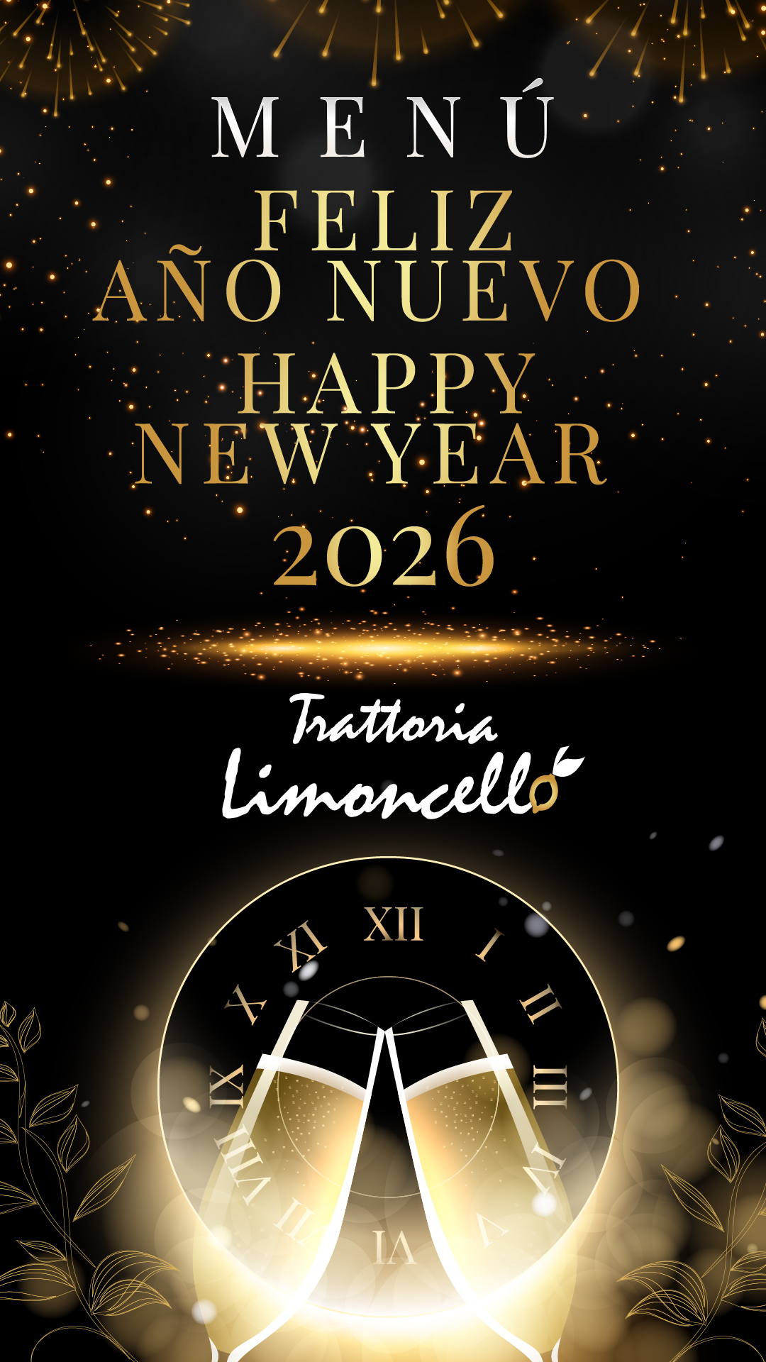 Menu Año Nuevo 2026